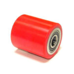 PU Roller Dia 100mm X 75mm Long X ID 25mm pallet jack Roller