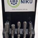 10Pcs, 6mm Shank Carbide Burr set ,Die Grinder Carbide Burrs Double Cut Set